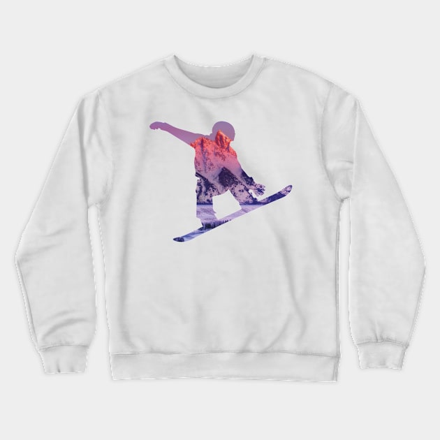 Snowboard 2 Crewneck Sweatshirt by nuijten